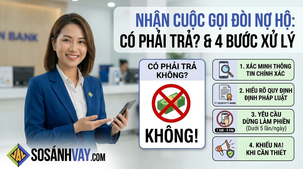Bị gọi điện đòi nợ khoản vay của người khác bạn có phải trả không