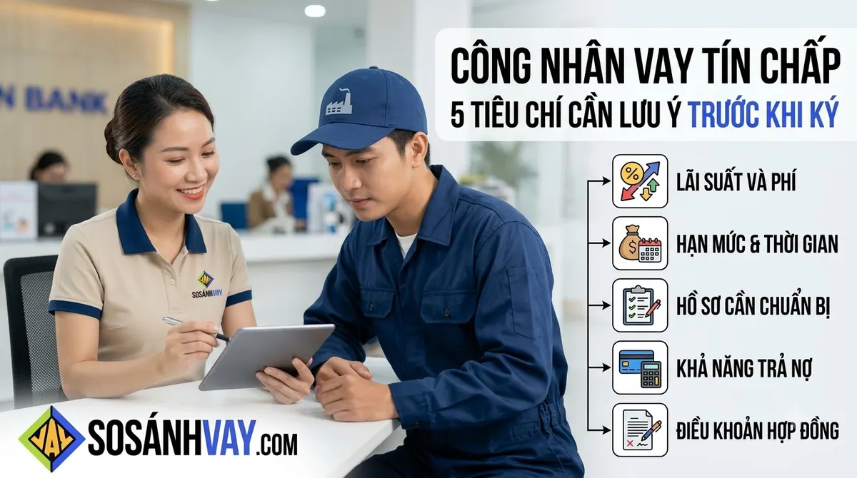 Công nhân vay tín chấp