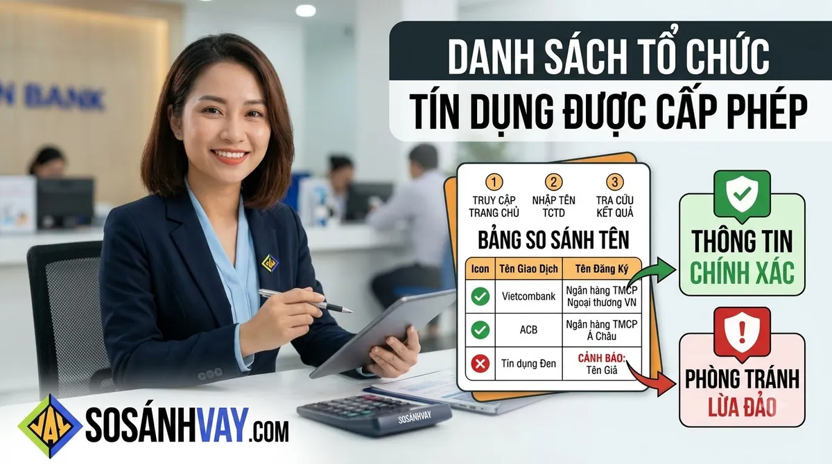 Cách tra cứu tổ chức cho vay được Ngân hàng Nhà nước cấp phép